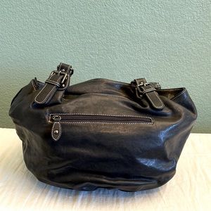 Barr + Barr Black Leather Handbag